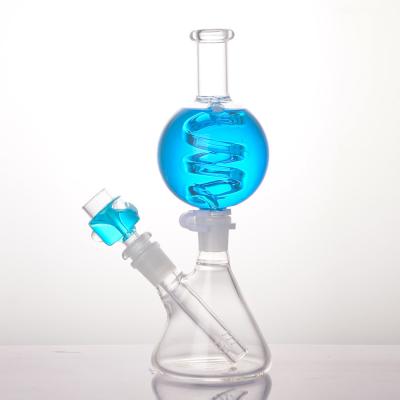 China 9 ″ Freezable het Glasbeker Bong Ball Shape Multiple Colors van de Glycerinerol Te koop