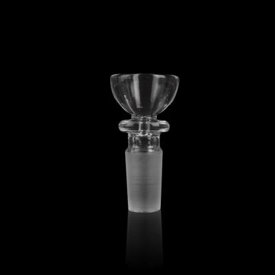 China 14mm Round Glass Bong Bowl Slide Glass Bowl Male Joint Transparent for sale