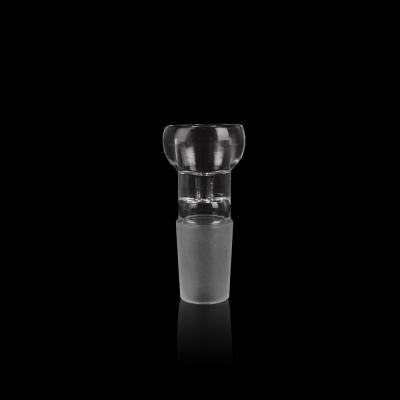 China 18.8mm Male Clear Glass Bong Bowl Piece Heat Safe OEM Welcome for sale