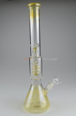 China 14mm Female Joint Levitating Coil Beaker Bong Seamless For Smoking for sale