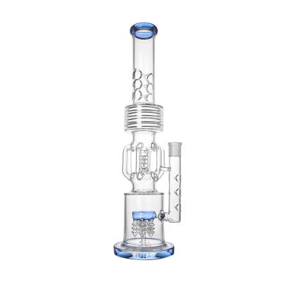 Chine tube droit femelle Bong Diamond Clear de 19Mm 19 pouces pour la fleur à vendre