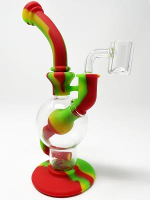 China Hybrid Ball Rig Silicone Water Bong for sale