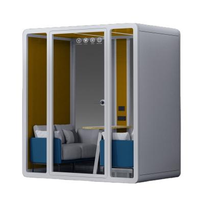 China Adjustable (height) Private Sound Proof Booth for Meeting and Phone Call Silent Space for office for sale