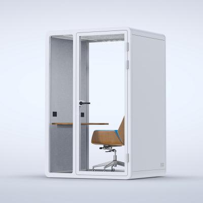 China Adjustable (height) One Person Workspace Pod Modern Office Privacy Booth Individual Work Pods for sale