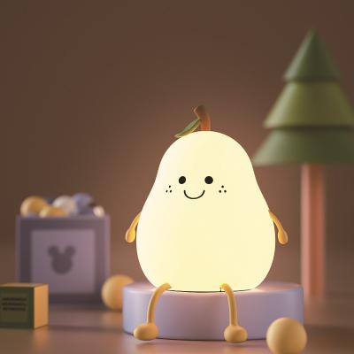 China Lovely LED Patting Light 1200mAh Battery Powered Night Light For Kids Bedroom Bedside for sale