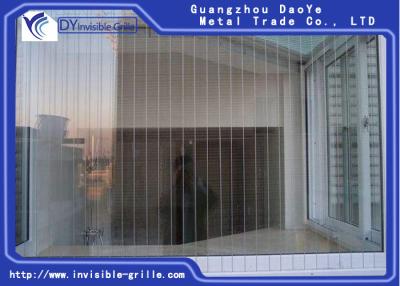 China 304 Stainless Steel Wire Fixed Invisible Grille For School / Corridor for sale