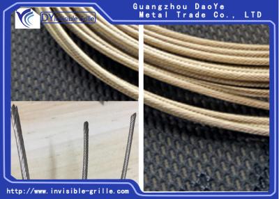 China 316 Stainless Steel Wire Good Anti Corrosion Ability For Invisible Grilles for sale