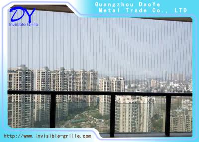 China Stainless Steel Cable Railing For Balcony Invisible Grille for sale