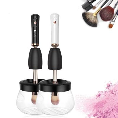 China For commercial & Use at Home 2021 New Type-C Usb Rechargeble Auto Spinner Brush Cleaner 360 Rotating Makeup Brush Cleaner and Dryer Power Tool for sale