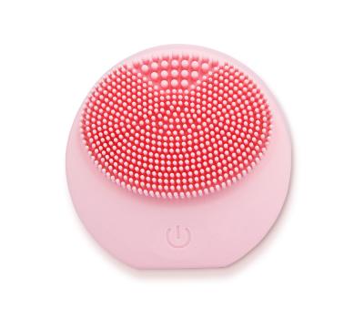 China 2021 Latest Acne Treatment Product Practical Silicone Face Cleaner Running Massage Roller High Longevity for sale