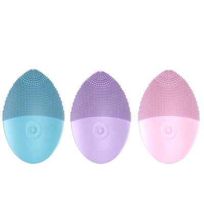 China Acne Treatment Price Product Success Rate Top Sensitive Skin Sensitive Face Electric Silicone Cleansing Brush for sale