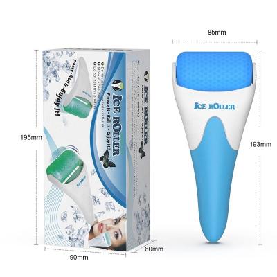 China Anti-Puffiness Hot Sale Weight Loss Derma Ice Roller Machine Ventilation Pain Relief Face And Body Massage Derma Roller For Ice for sale