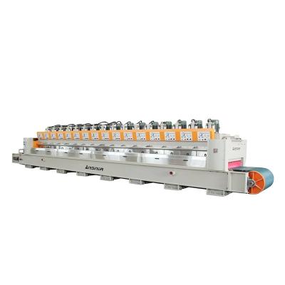 China High efficiency Basair machine production Marble penggilap Mesin pemoles granite/stone tile/stone tile full automatic polishing sharpening line for sale