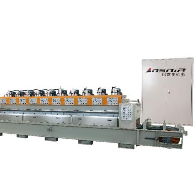 China High Polishing Efficiency Basair 8/16/24 Fickert Head Slab Edge Line Polishing Machine For Granite/Marble/Stone Tile Polishing Poleringsmaskin for sale