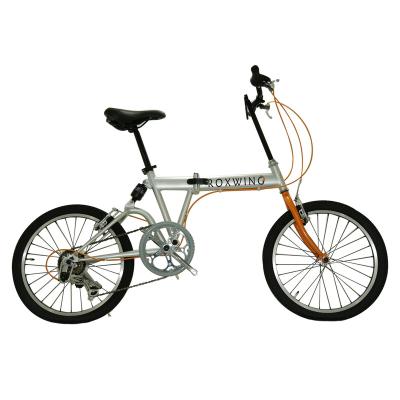 China Popular Cheap Freestyle Bike China 20 Inch Steel Frame V Brake Folding Bike for sale