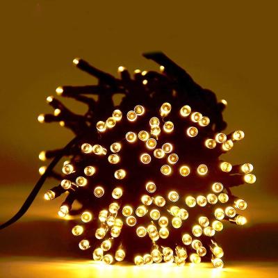 China Outdoor Decoration Hot Selling Waterfall String Light Waterproof Led Solar Garden Lamp for sale