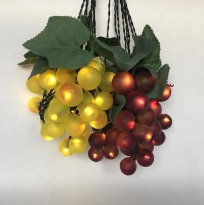 China Colorful String Solar Battery Grape Christmas String Light for sale