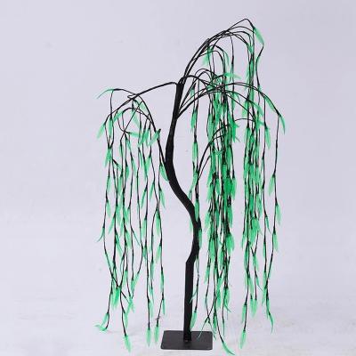 China Tree Shaped Led Tl-003 Outdoor Christmas Light Willow Tree Shaped Led Light Green for sale