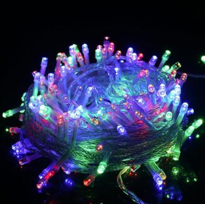 China Waterproof Outdoor Fairy String Lights 220V Christmas Party Wedding Holiday Decoration Home LED String Lights for sale