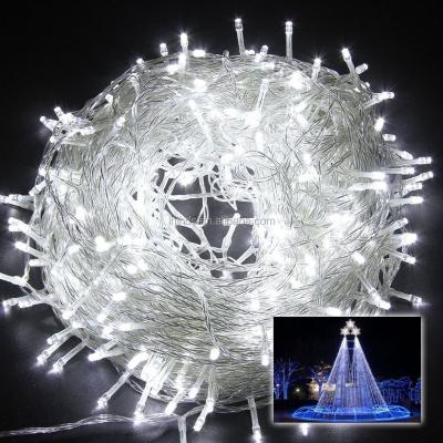 China 8 Modes 10m 100 LED Indoor and Outdoor String Fairy Lights for Wedding Christmas Party Holiday Light (Warm White) for sale