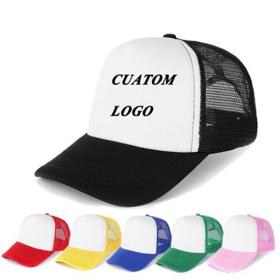 China COMMON High Quality Wholesale Baseball Cap Custom Adult Kids Mesh Foam Trucker Hat for sale