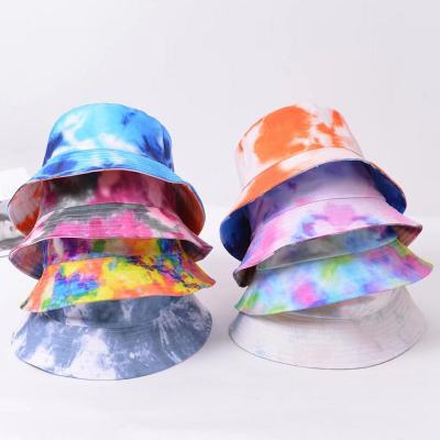 China Custom Colorful Reversible Fashion Dye Fisherman Bucket Hat Wholesale Adult Fashion Comfortable\Durable for sale