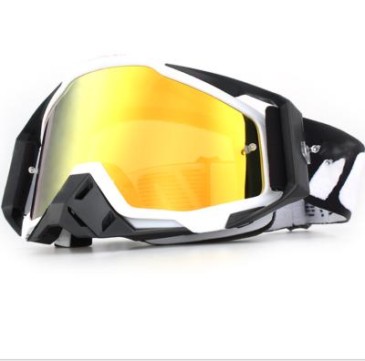 China Custom Motorcycle Motocross MX Goggles Windproof / Dustproof With Tear Off Film for sale