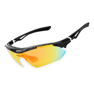 China Uv400 Road Bike Eyewear Tr90 Custom Frame Sports Anti-screatch Sun Glasses Polarized Cycling Sunglasses for sale