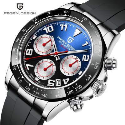 China New Designer Chronograph PAGANI Watch Men's Luxury Multifunction Watch Fashion Business Quartz Watch for sale