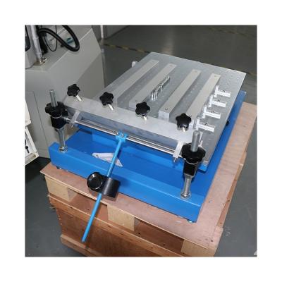 China Manual precision solder paste printing station machine with combined universal worktable/ for sale