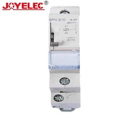 China Sealed Modular Din Rail Mount Module Latching Relay Pulse Relay Epn510 1NO 220V 250V 110V AC for sale