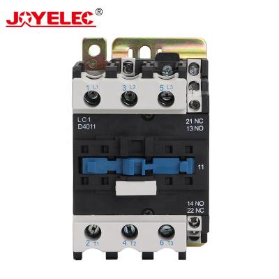 China CJX2 4011 LC1D4011 40A AC Plastic Contactor Motor Magnetic Contactor 3 Phase 3P 3 Contacts Relay 380V 220V Coil 3 Pole 3P+NO+ for sale