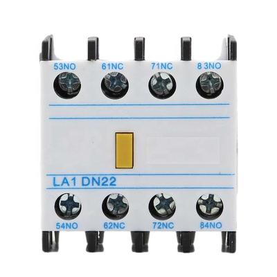 China LA1-DN22 F4-22 2NO+2NC Contactor Block Auxiliary The Auxiliary Contact For CJX2 LC1-D AC Contactor 4 Pole LA1-DN22 for sale