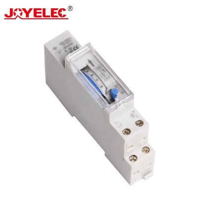 China SUL180a Timer 16A Programmable Resistor Rail Din Switch Timer 15 Minutes 24 Hours Mechanical Timer for sale