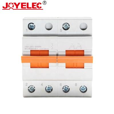 China Modular Inverter Up To 125A Big Amp Manual Inverter Din Rail 1P 2P 3P 4P ON ON 2P-125 for sale