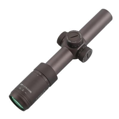 China New Arrival T-EAGLE ER 1.2-6X24IR waterproof/fogproof/shockproof riflescope for hunting target fast tactical sniper sight optics for pcp air gun for sale