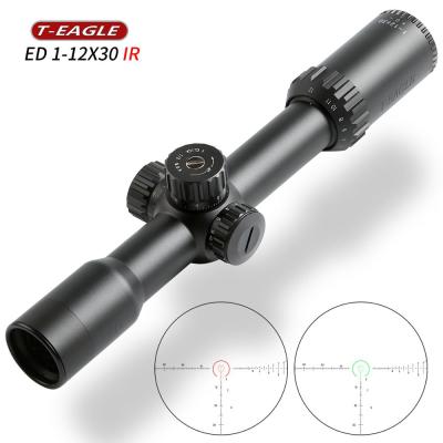 China Wholesale Hunting Spot T-EAGLE MR ED 1-12x30 IR Shockproof/Fogproof/Shockproof Riflescope Long Range Hunting Sight For PCP Pneumatic Gun for sale