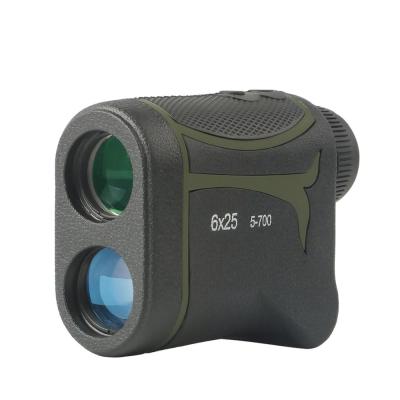 China Fogproof SULIKO 700m Fogproof 6x25 Laser Rangefinder Waterproof Shockproof Multifunctional Telescope For Hunting Distance Angle Height Height Speed ​​Range Finder for sale