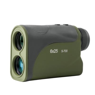 China Fogproof SULIKO 6x25 Telescope Distance Meter Waterproof Shockproof Shockproof Angle 700M Laser Rangefinder 700M Laser Range Finder for sale