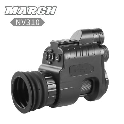 China New arrival MARS NV310-S high performance 200m resolution night vision monocular camera with wifi hunting MARS NV310-S scopes for sale