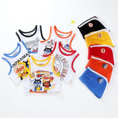 China Casual Hot Sale High Quality 100%Cotton Embroidery Shorts Sleeve Kids Clothes Boys Suits For Kids for sale