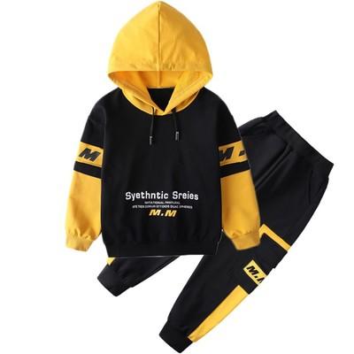 China Children's clothing boy autumn suit two-piece handsome children's leisure sports casual casual for sale