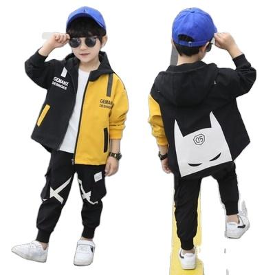 China 100% Cotton Kids Swimming Suits Sport Three-Piece Suit Children Unisex Casual Kids Dry Suit for sale