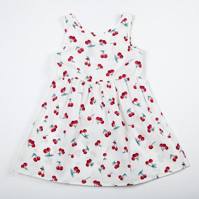 China Anti-wrinkle wholesale low price high quality girls kids dress embroidery for sale