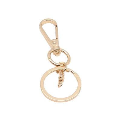 China Multifunctional Retail Industry Manufactures Factory Supplies Swivel Hook Lobster Clasp Lanyard Hook For Work Card Bag Hook Metal Key Chain for sale