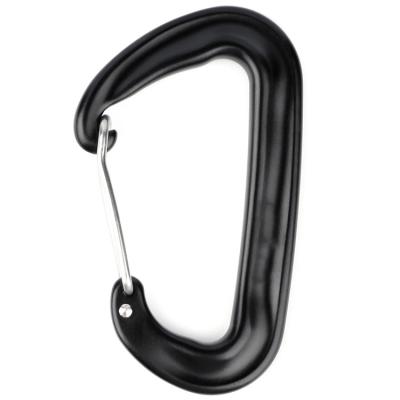 China Light Factory Direct Carabiners Wired Door Carabiner 7075Aluminum Alloy Tools Outdoor D-Ring Carabiner For Hammock Camping for sale