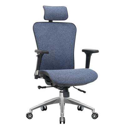 China New Design Extended (Height) Adjustable Chair Boss Swivel Mesh Office Ergonomic Human Chair for sale