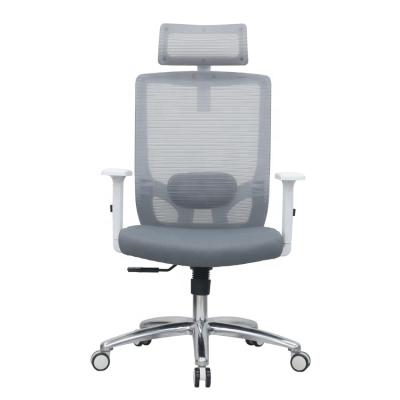 China Wholesale Adjustable (Height) Commercial Office Chairs Furniture Headset Mesh Chair Ergonomic High Back Adjustable Office Chair for sale