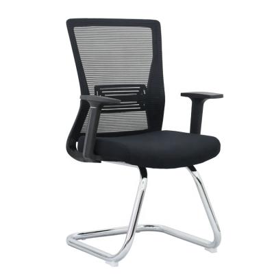 China Cooling Office Visitor Conference Chair In Mesh With Chrome Leg for sale