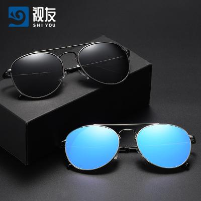 China 2022 Fashion Sunglasses Newly Design OEM/ODM Men's Sunglasses Polarized Custom Metal Frame Adult Sun Glasses Sunglasses With Logo for sale